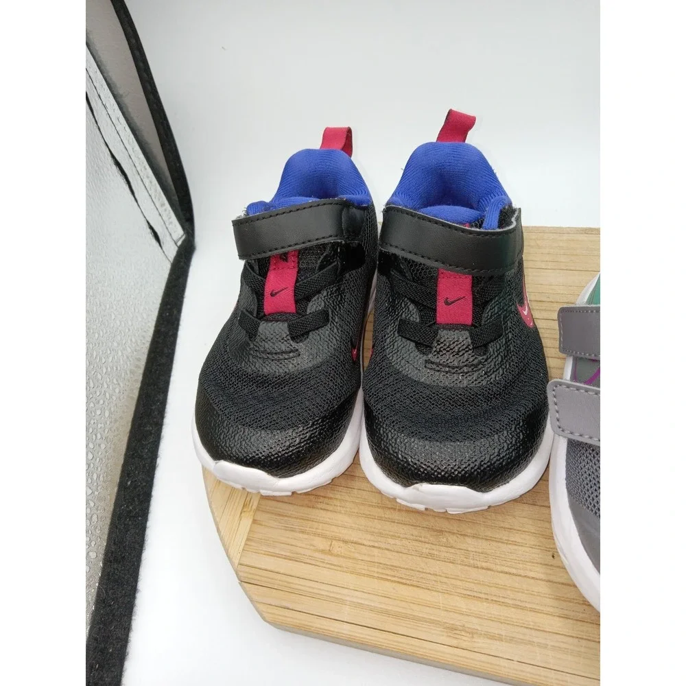 Nike Revolution 6 Baby Toddler Shoes DD1105 Graphic SZ 5C 1 Pair Gray/Green Nike